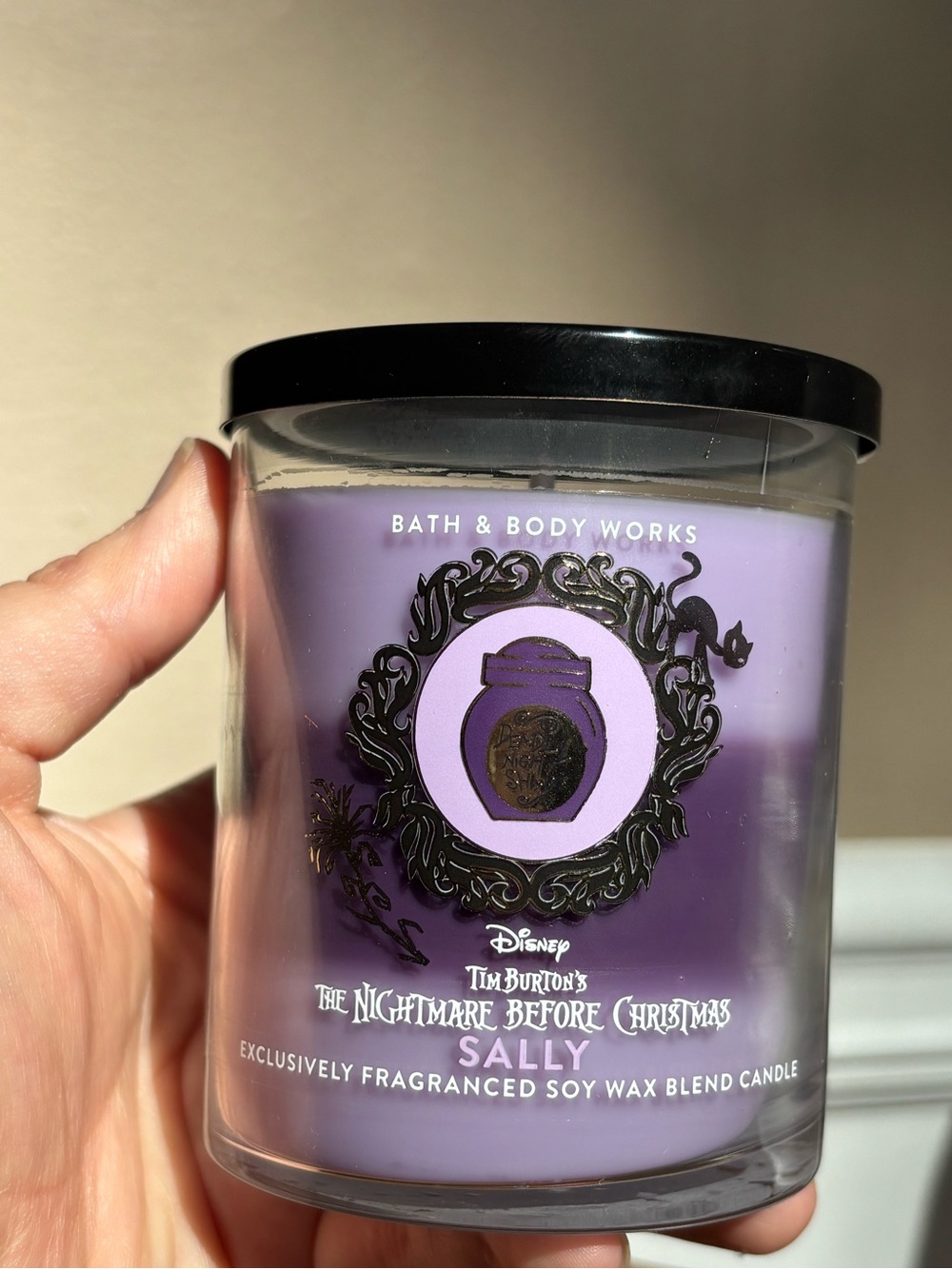 Nightmare Before Christmas x Bath & Body Works Sally Candle NEW